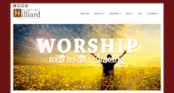 Desktop Screenshot of firstbaptisthilliard.com